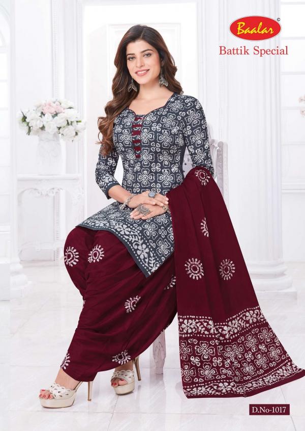 Baalar Batik Special Vol-1 Cotton Designer Exclusive Dress Material